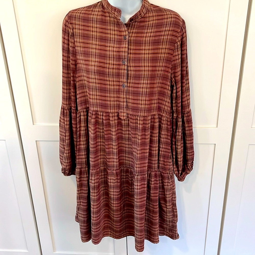 Max Studio Small dress Autumn Plaid
